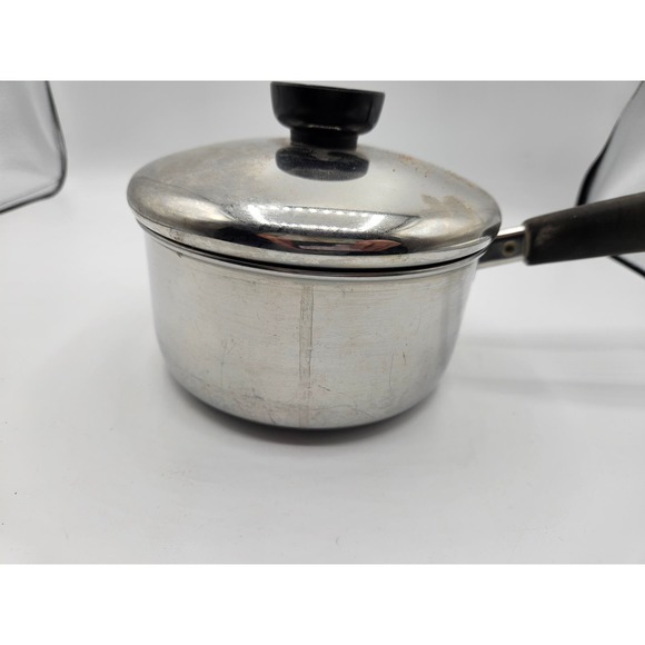Revere Ware 1 Quart‎ Tall Sauce Pan Stainless Steel with Lid EUC - Picture 3 of 10